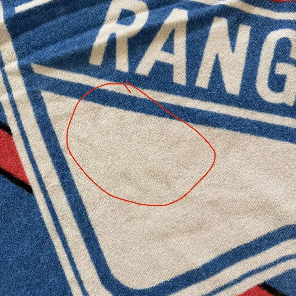 Vintage New York Rangers NHL Hockey Beach Towel 29” X 56”